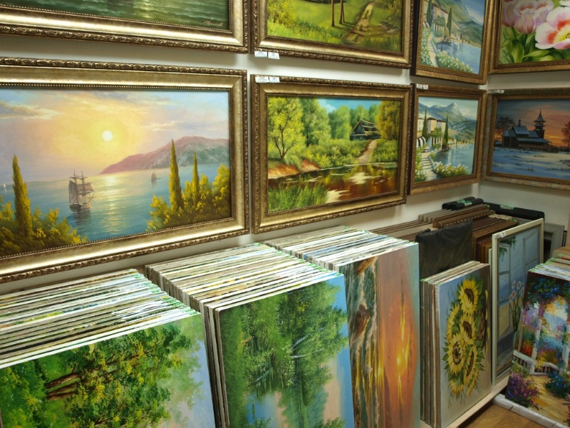 Купить картину в Санкт-Петербурге недорого на холсте