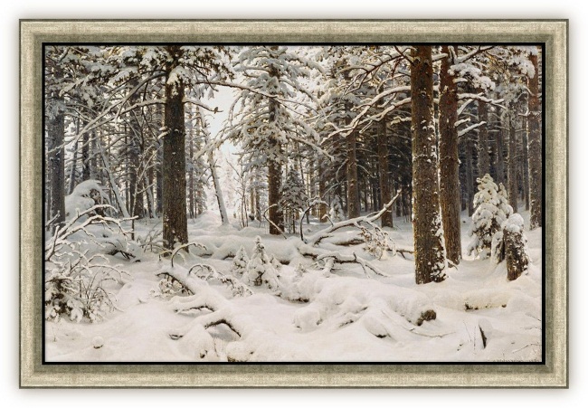 Картины о зиме руксских художниов 