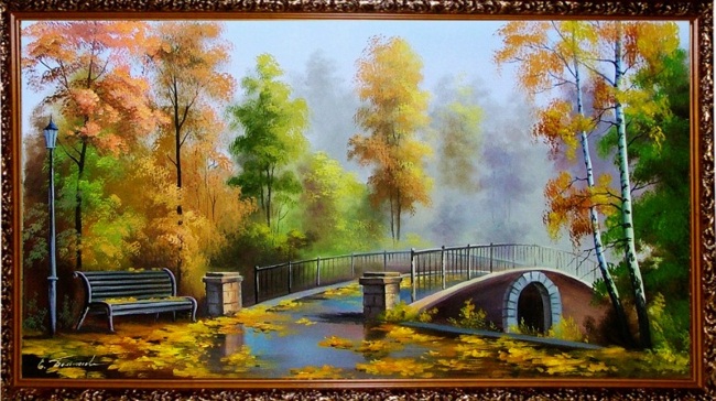 Картины с пейзажами осени в СПб