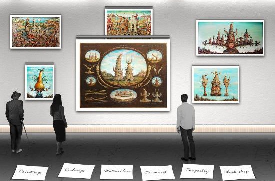 Современная картинная галерея онлайн
