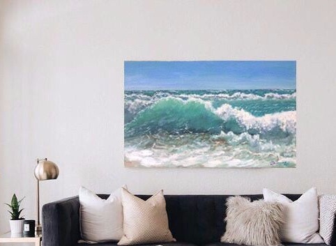 Картины маслом с изображением "Море"