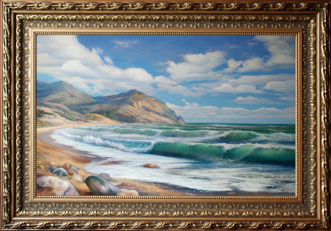 Картины маслом с изображением "Море"
